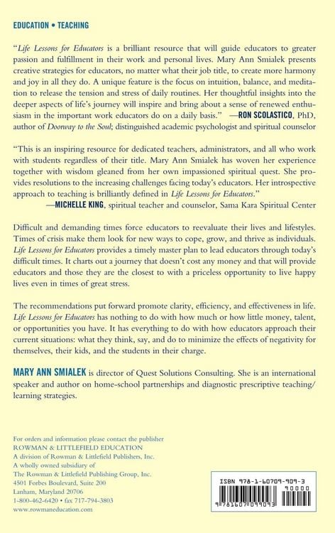Produktbild: Life Lessons for Educators