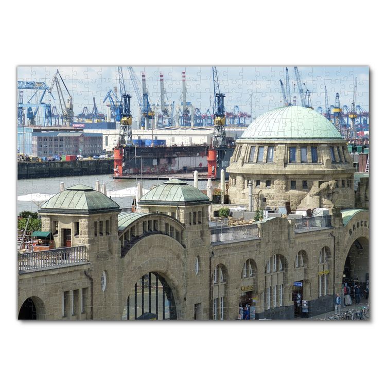 Produktbild: Lais Puzzle Hamburg 500 Teile