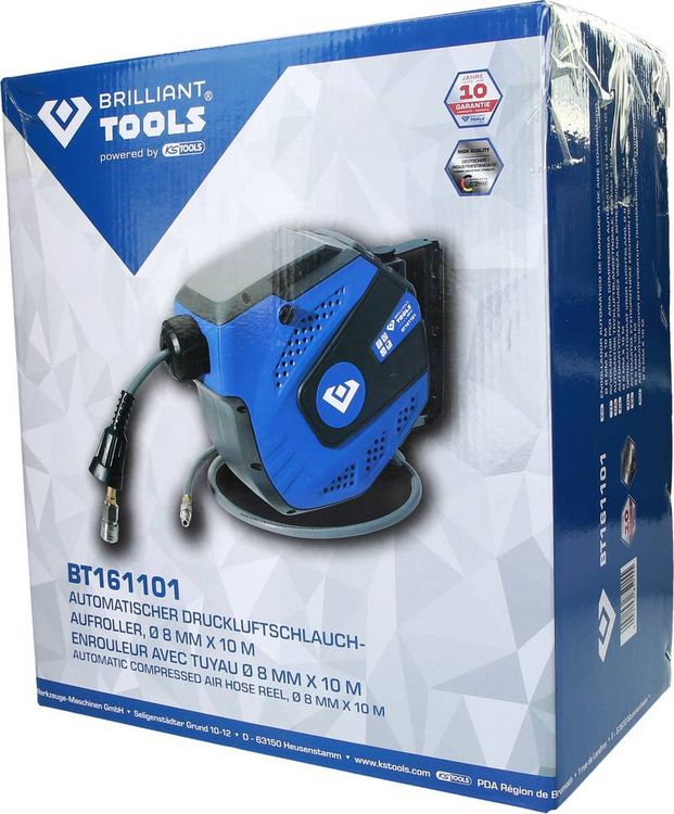 Produktbild: Brilliant Tools BT161101 Druckluft-Schlauch 10m 20 bar