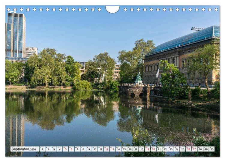 Produktbild: Landeshauptstadt D&uuml;sseldorf (Wandkalender 2026 DIN A4 quer), CALVENDO Monatskalender