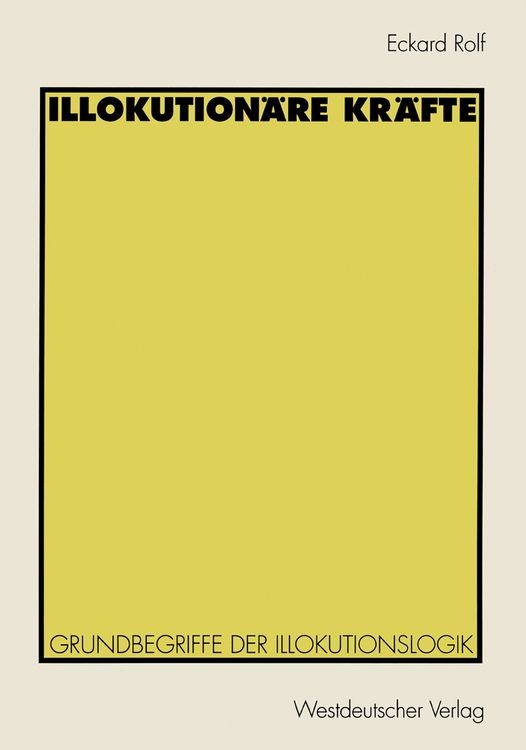 Produktbild: Illokution&auml;re Kr&auml;fte