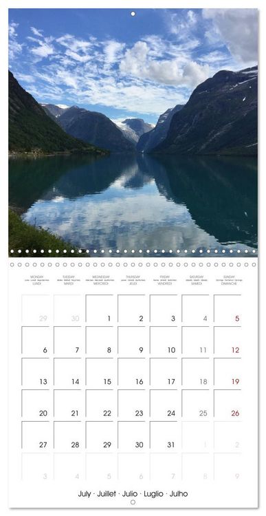 Produktbild: Norway Glory (Wall Calendar 2026 12 &times; 12 Inch) CALVENDO 12 Month Wall Calendar