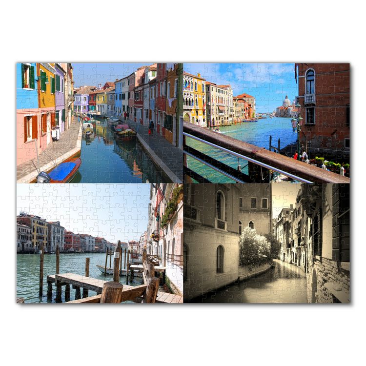 Produktbild: Lais Puzzle Collage Venedig 500 Teile