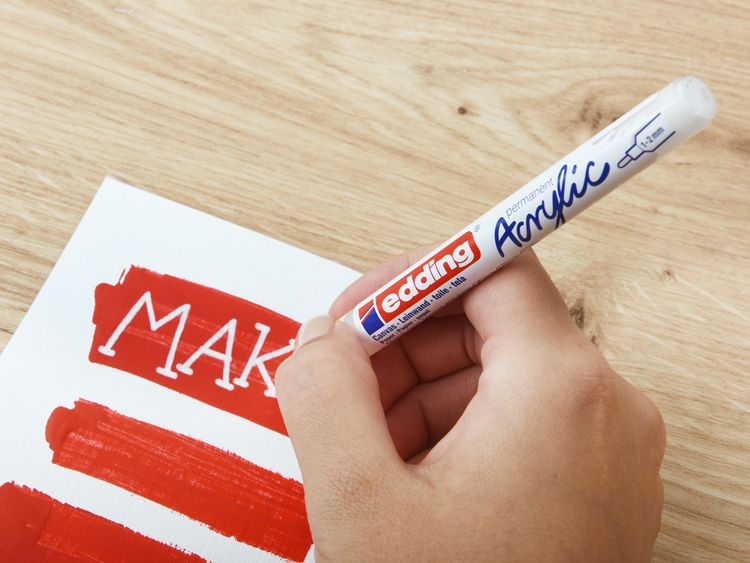 Produktbild: edding 5300 Acrylmarker fein 5er-Set basic