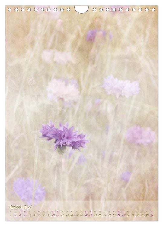 Produktbild: Vintage Flowers (Wandkalender 2026 DIN A4 hoch), CALVENDO Monatskalender