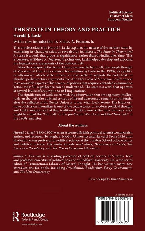 Produktbild: The State in Theory and Practice