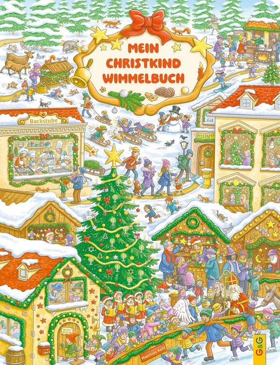 Produktbild: Mein Christkind-Wimmelbuch