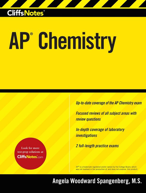 Produktbild: CliffsNotes AP Chemistry