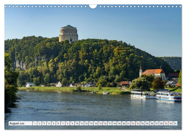 Produktbild: Kelheim, Weltenburg und der Donaudurchbruch (Wandkalender 2026 DIN A3 quer), CALVENDO Monatskalender