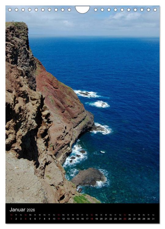 Produktbild: MADEIRA (Wandkalender 2026 DIN A4 hoch), CALVENDO Monatskalender