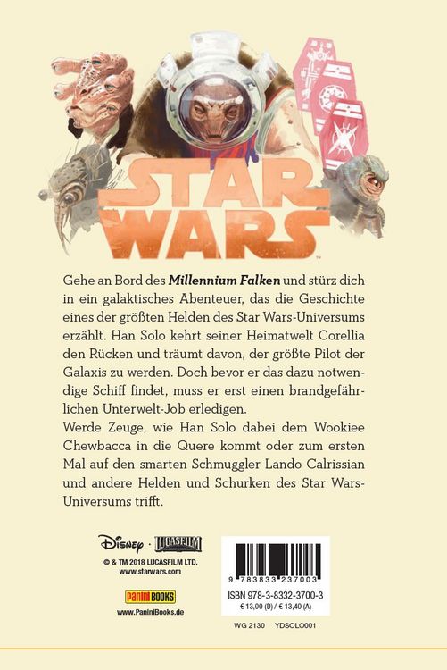 Produktbild: Solo: A Star Wars Story (Jugendroman zum Film)