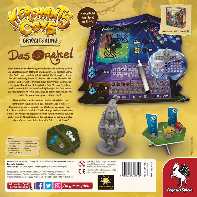 Produktbild: Merchants Cove: Das Orakel [Erweiterung]