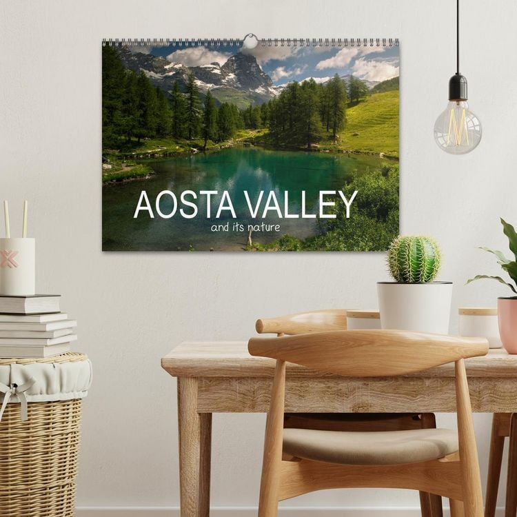 Produktbild: Aosta Valley and its nature (Wall Calendar 2026 DIN A3 landscape), CALVENDO 12 Month Wall Calendar