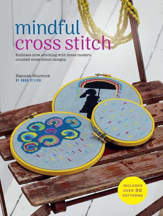 Produktbild: Mindful Cross Stitch: Includes over 30 patterns