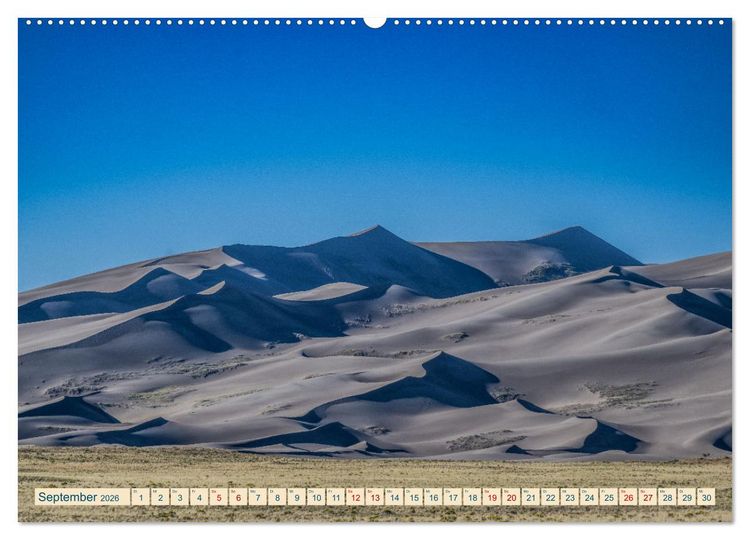 Produktbild: Wyoming, South Dakota Colorado (Wandkalender 2026 DIN A2 quer), CALVENDO Monatskalender