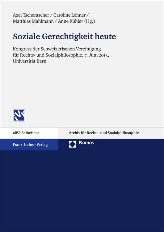 Produktbild: Soziale Gerechtigkeit heute