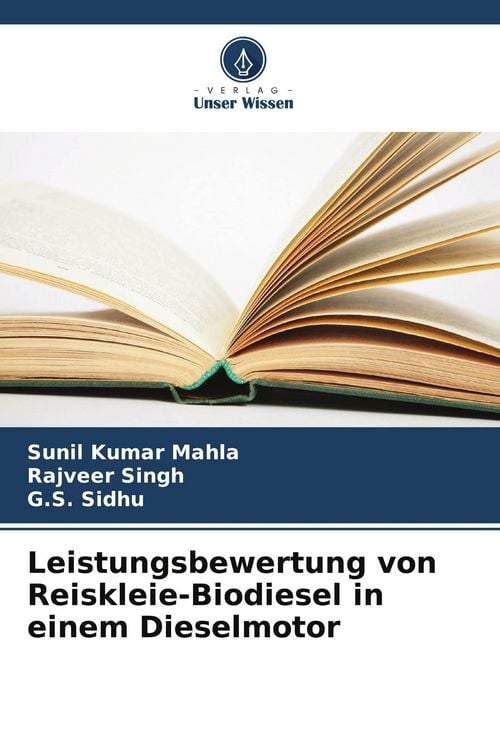 Produktbild: Leistungsbewertung von Reiskleie-Biodiesel in einem Dieselmotor