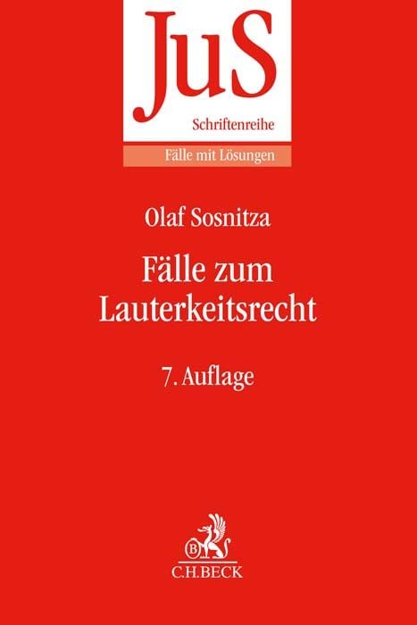 Produktbild: Fälle zum Lauterkeitsrecht