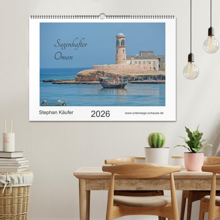 Produktbild: Sagenhafter Oman (Wandkalender 2026 DIN A2 quer), CALVENDO Monatskalender