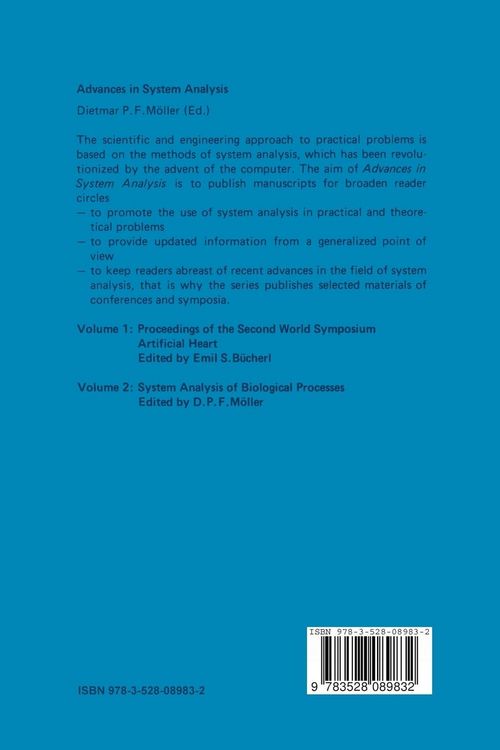 Produktbild: Erwin-Riesch Workshop: System Analysis of Biological Processes