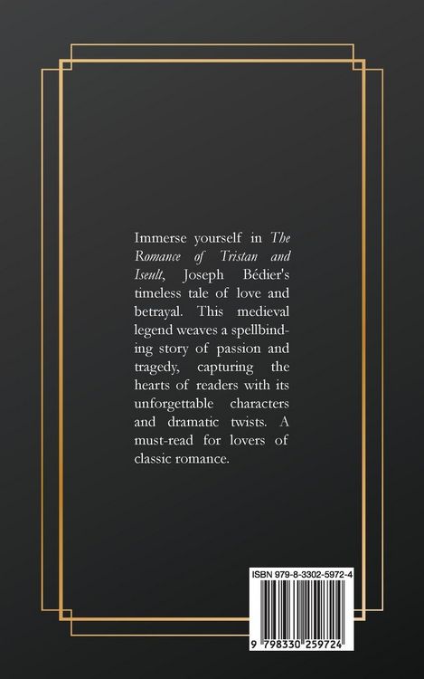 Produktbild: The Romance of Tristan and Iseult
