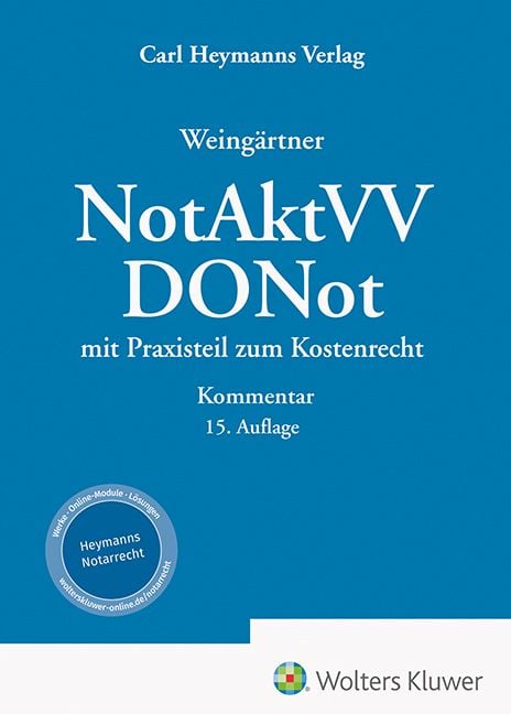 Produktbild: Weing&auml;rtner, DONot / NotAktVV - Kommentar