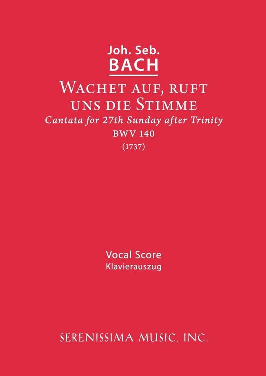 Produktbild: Wachet Auf, Ruft uns die Stimme, BWV 140
