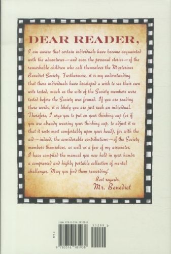 Produktbild: Stewart, T: Mysterious Benedict Society: Mr. Benedict's Book