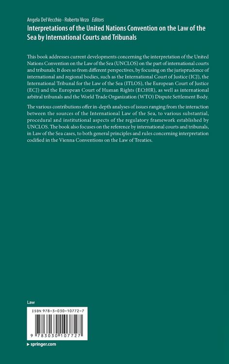 Produktbild: Interpretations of the United Nations Convention on the Law of the Sea by International Courts and Tribunals