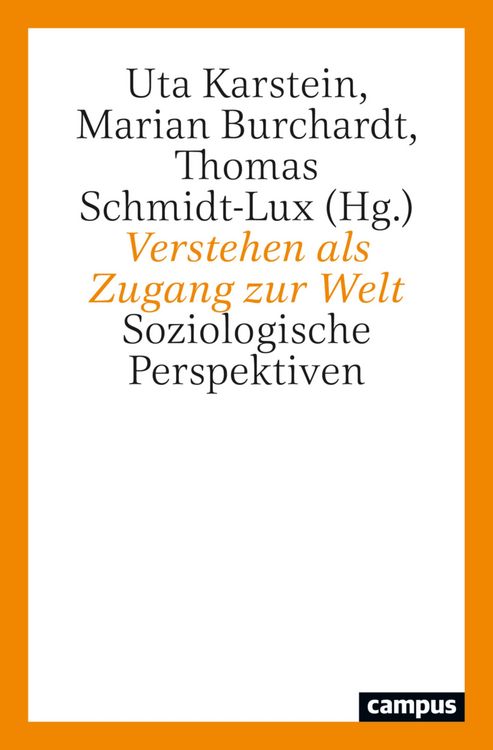 Produktbild: Verstehen als Zugang zur Welt