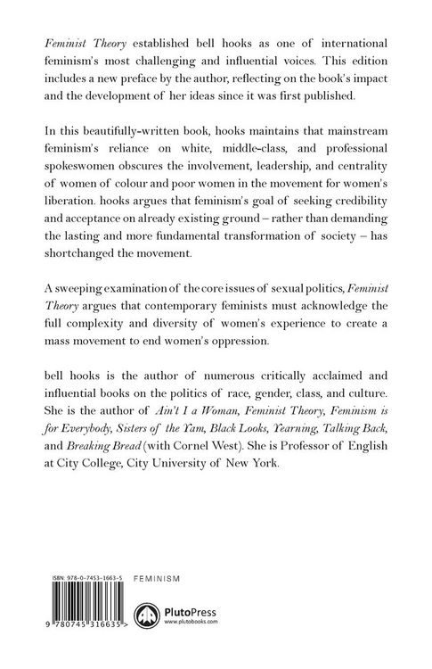 Produktbild: Feminist Theory: From Margin to Center