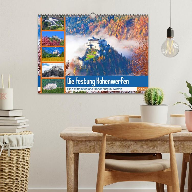 Produktbild: Die Festung Hohenwerfen (Wandkalender 2026 DIN A3 quer), CALVENDO Monatskalender