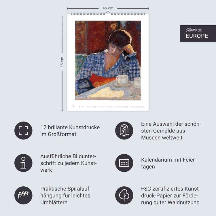 Produktbild: Kunst in Blau Edition 2027