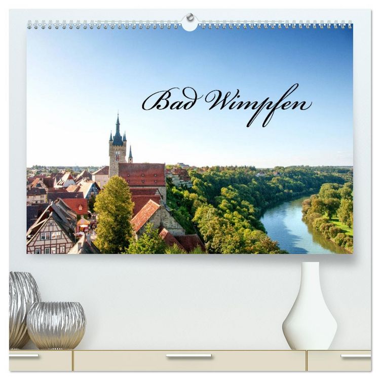 Produktbild: Bad Wimpfen. (hochwertiger Premium Wandkalender 2026 DIN A2 quer), Kunstdruck in Hochglanz