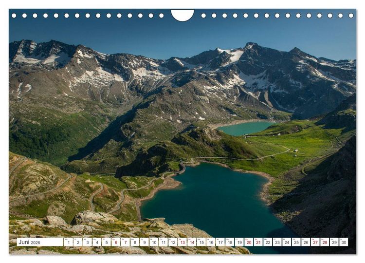 Produktbild: Natur im Aostatal (Wandkalender 2026 DIN A4 quer), CALVENDO Monatskalender