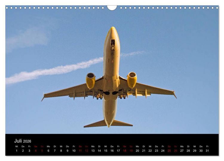 Produktbild: Flieger Tr&auml;ume 2026 (Wandkalender 2026 DIN A3 quer), CALVENDO Monatskalender
