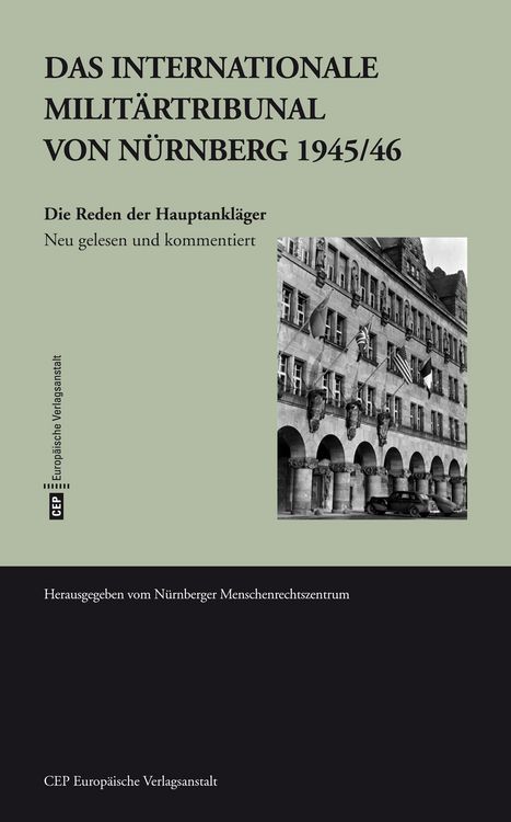 Produktbild: Das Internationale Milit&auml;rtribunal von N&uuml;rnberg 1945/46