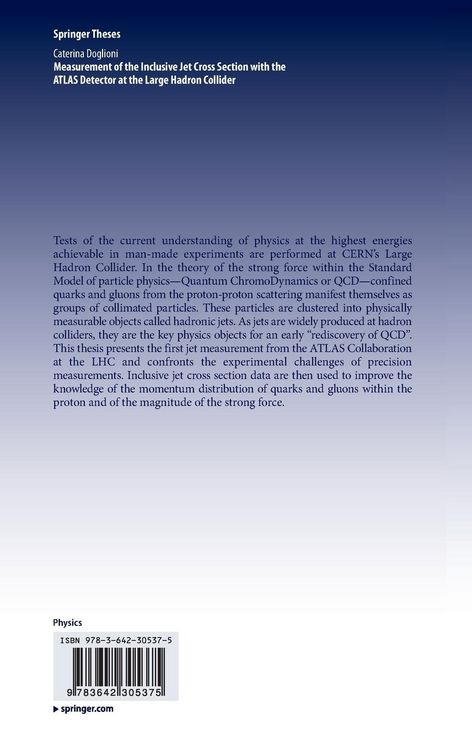 Produktbild: Measurement of the Inclusive Jet Cross Section with the ATLAS Detector at the Large Hadron Collider