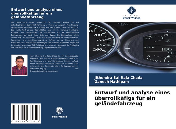 Produktbild: Entwurf und analyse eines &uuml;berrollk&auml;figs f&uuml;r ein gel&auml;ndefahrzeug
