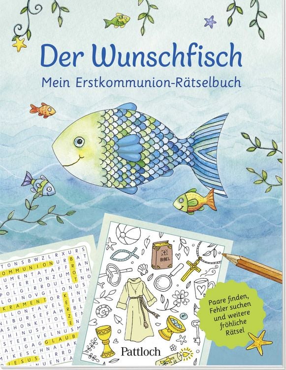 Produktbild: Der Wunschfisch. Mein Erstkommunion-Rätselbuch