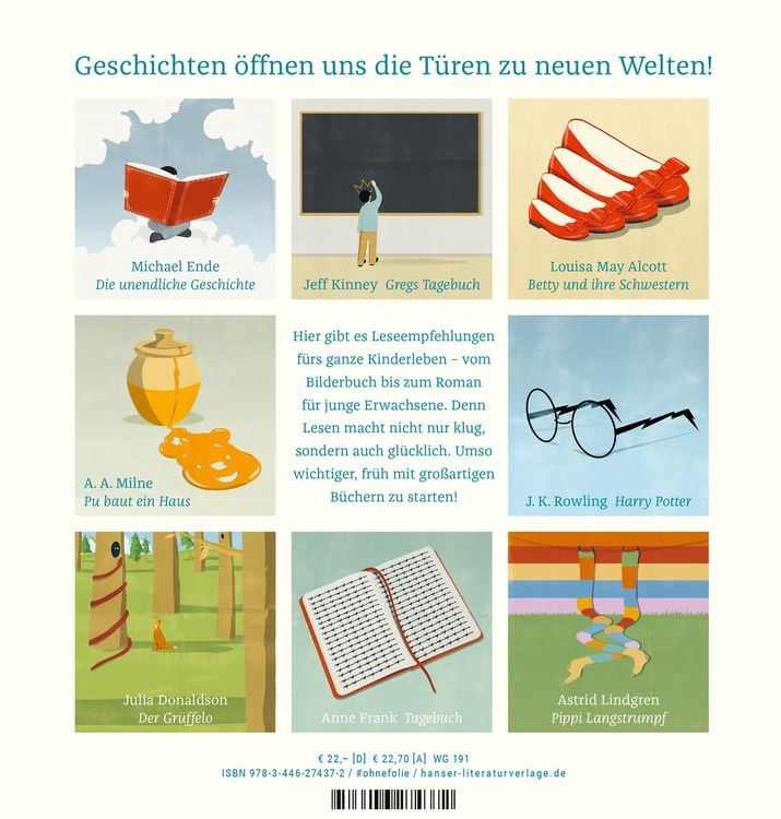 Produktbild: Das Buch der B&uuml;cher &ndash; von Gr&uuml;ffelo bis Sofies Welt