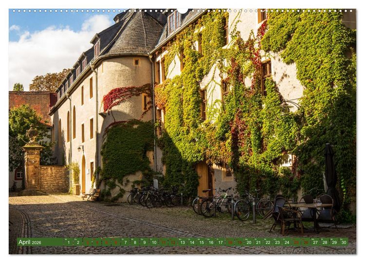 Produktbild: Klassikerstadt Weimar - Reise durch das sch&ouml;ne Th&uuml;ringen (hochwertiger Premium Wandkalender 2026 DIN A2 quer), Kunstdruck in Hochglanz