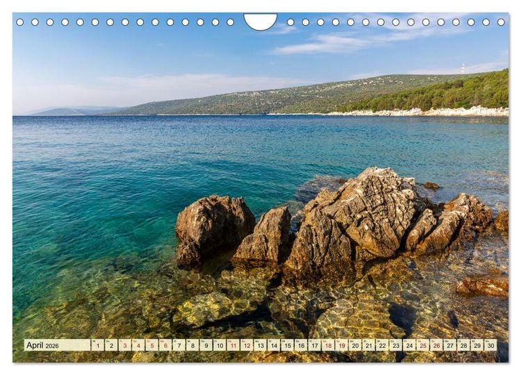 Produktbild: Lo&scaron;inj - Inselzauber in der Adria (Wandkalender 2026 DIN A4 quer), CALVENDO Monatskalender