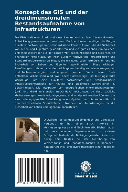 Produktbild: Konzept des GIS und der dreidimensionalen Bestandsaufnahme von Infrastrukturen