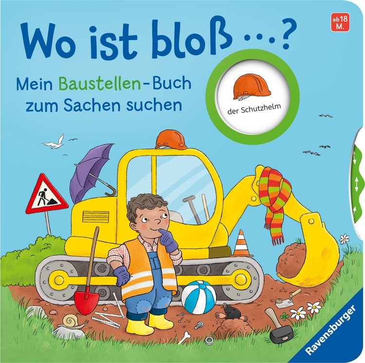 Produktbild: Wo ist blo&szlig; &hellip;? - Mein Baustellen-Buch zum Sachen suchen