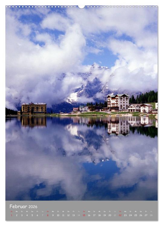Produktbild: Sch&ouml;nes Land Tirol (Wandkalender 2026 DIN A2 hoch), CALVENDO Monatskalender
