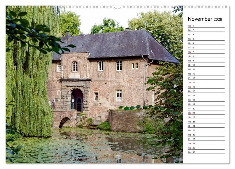 Produktbild: Unterwegs in M&ouml;nchengladbach (hochwertiger Premium Wandkalender 2026 DIN A2 quer), Kunstdruck in Hochglanz