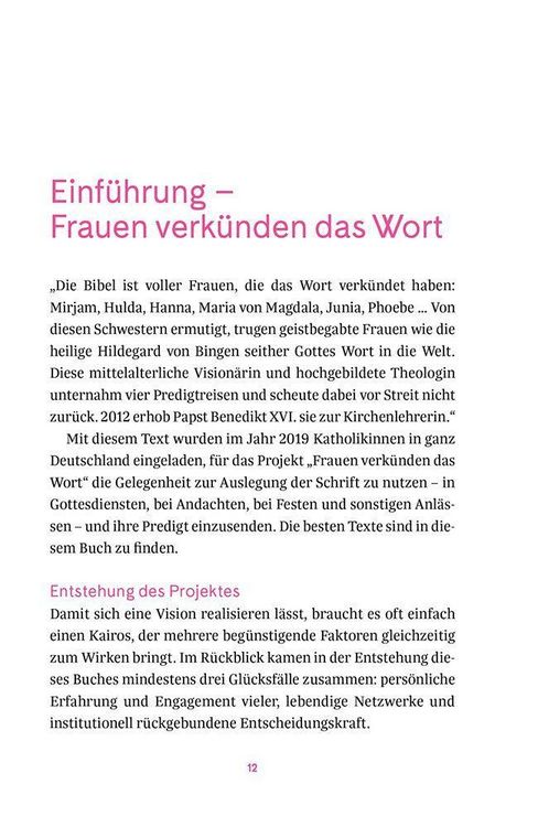 Produktbild: Frauen verk&uuml;nden das Wort