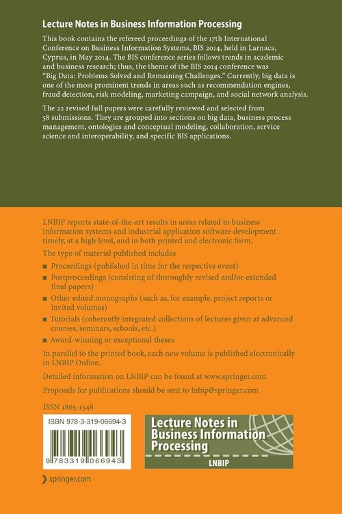 Produktbild: Business Information Systems