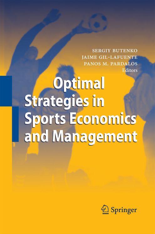 Produktbild: Optimal Strategies in Sports Economics and Management